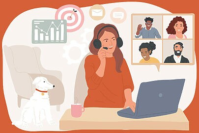 Como uma pequena agência se recupera de um baque?