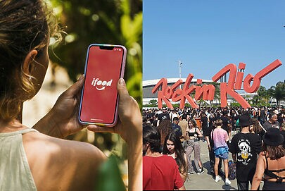 iFood ativa marcas parceiras em promoção para o Rock in Rio