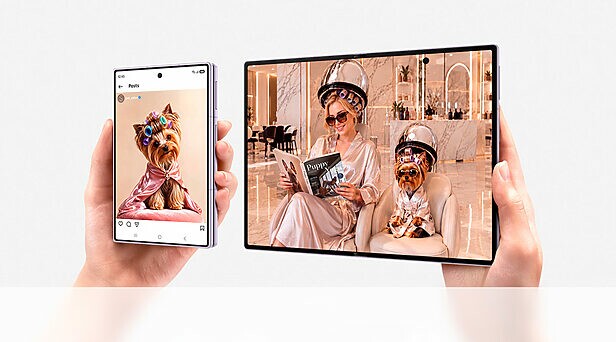 Novo Samsung Galaxy Z Fold8 aberto e fechado (Créditos: Divulgação)