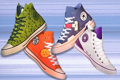 Converse lança coleção de tênis inspirada em Dragon Ball Z