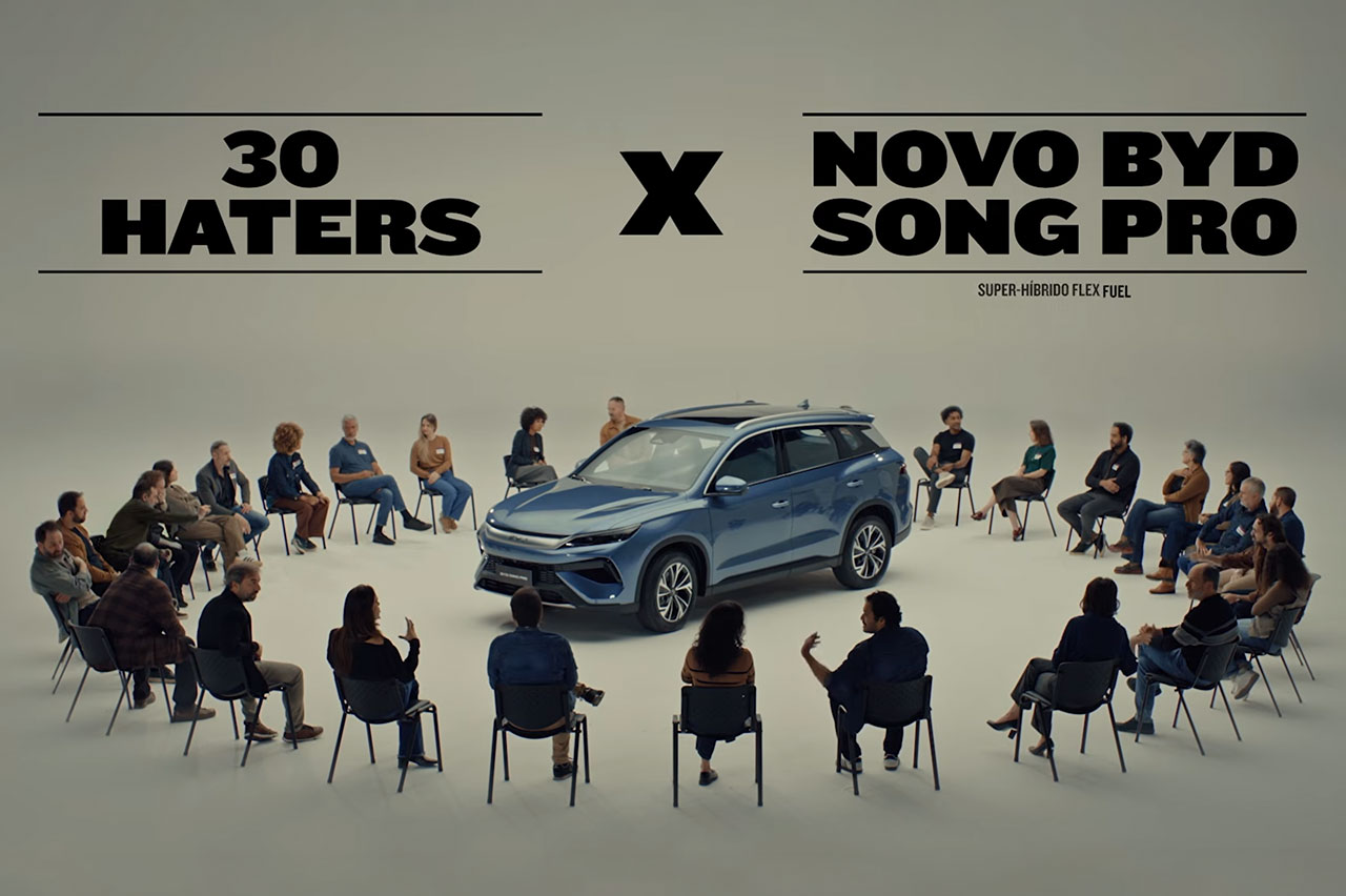 BYD enfrenta 30 “haters” para promover novo Song Pro