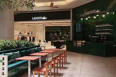 Lacoste abre em SP seu primeiro café na América Latina