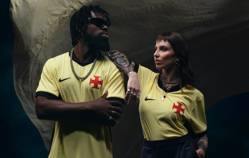 Nike apresenta o novo uniforme do Vasco da Gama e destaca a paixão e a energia dos torcedores (Crédito: Divulgação)