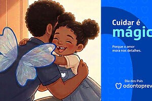Odontoprev transforma cuidado paterno em magia