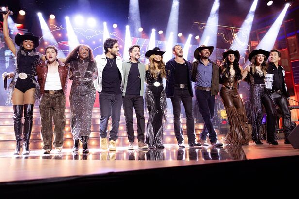 Turnê de Coração Acelerado reuniu parte do elenco da novela e artistas da música sertanej