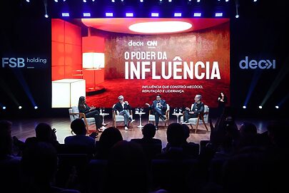 CNN Brasil e Deck levarão debate sobre influência à TV