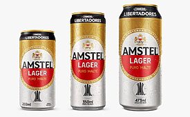 Desing da lata combina elementos inspirados no universo do futebol com a identidade visual do torneio (Crédito: Divulgação)