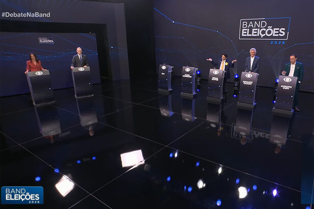 Debate dos pré-candidados à presidência da república na Band