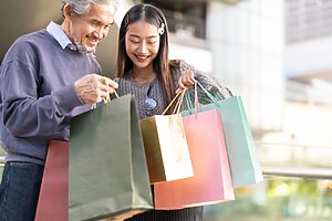 A pesquisa revela que os passageiros pretendem investir em itens de maior valor na hora da compra dos presentes (Crédito: Divulgação)