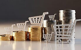 finanças e varejo