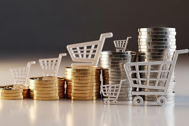 finanças e varejo