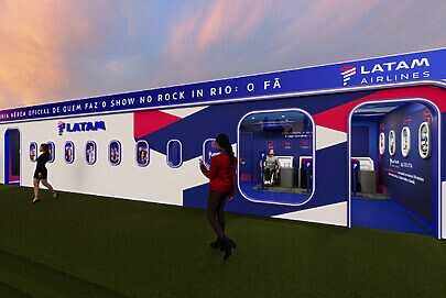 Latam leva Rock in Rio 2026 dos voos ao festival