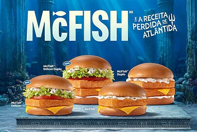 McDonald’s traz McFish de volta com versão ‘deluxe’