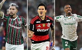 Betano, Sportingbet e Superbet ocupam o espaço máster de Flamengo, Palmeiras e Fluminense (Créditos: A.PAES/A.RICARDO/Shutterstock)