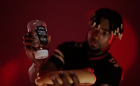 Heinz conecta a famosa chacoalhada na bisnaga aos lançamentos da NFL em nova campanha criada pela David (Crédito: Divulgação)