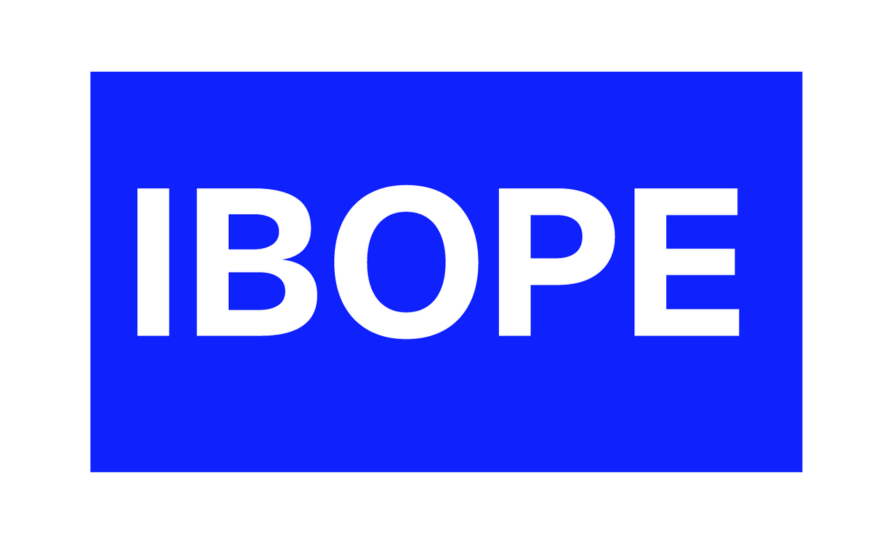IBOPE - single - white on blue