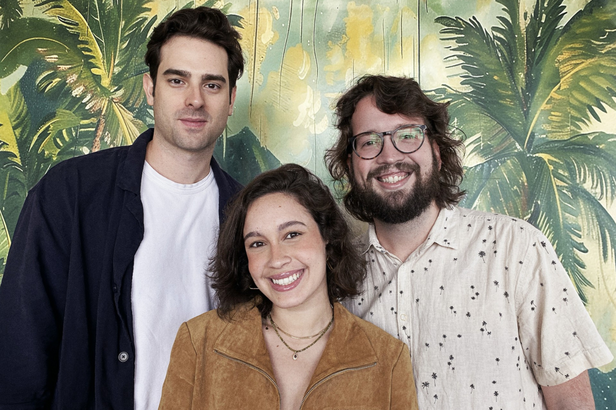 Giuliano Zanon, Ana Carolina e Daniel Rocha (Crédito: Divulgação)