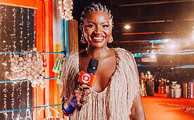 Na TV Globo, Kenya Sade ficará responsável pelos principais destaques do dia e pelos conteúdos ao vivo (Créditos: Danilo Ventura/Globo)