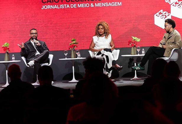 Konrad Dantas e Gilvana Viana falam como a música se tornou parte da estratégia das marcas (Crédito: Eduardo Lopes/Máquina da Foto)