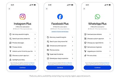 Meta lança assinaturas para consumidores, creators e empresas