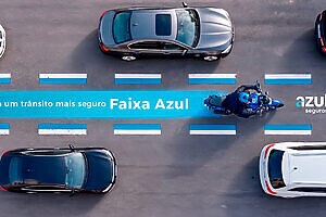Um trânsito mais seguro é na Faixa Azul | Azul Seguros