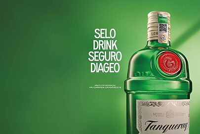 Diageo lança selo para verificar procedência de bebidas