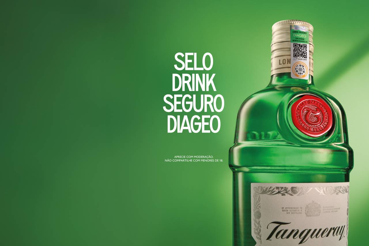 Diageo lança selo para verificar procedência de bebidas