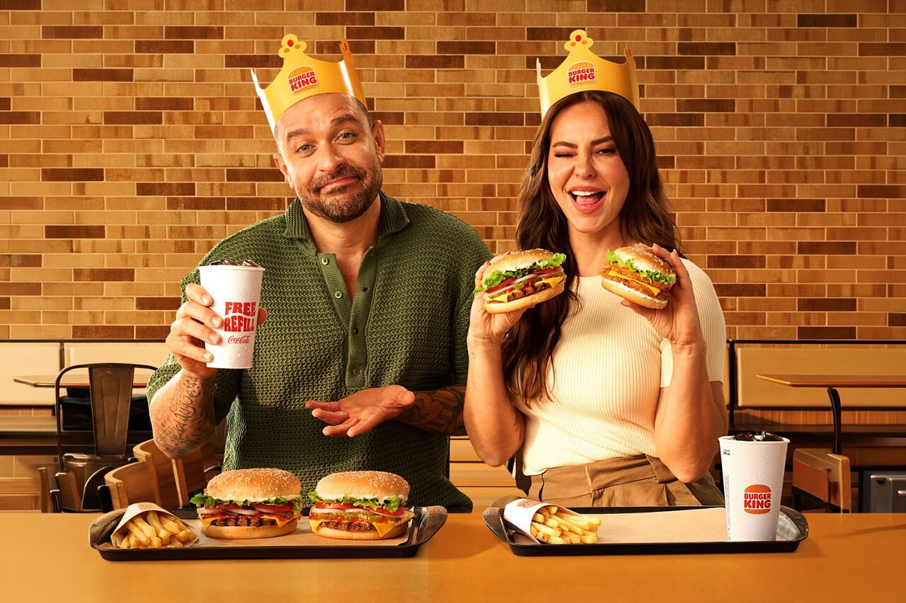 Paolla Oliveira e Diogo Nogueira “voltam” em campanha do BK