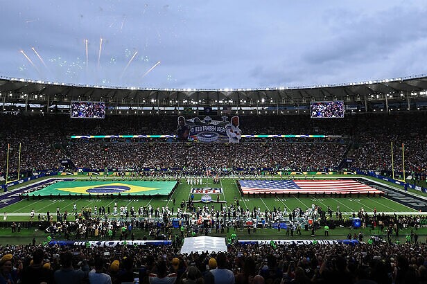 Transmissão da partida da NFL no Brasil impactou audiência dos canais da Globo (Crédito: Buda-Mendes-GettyImages)