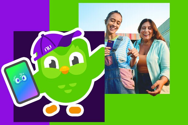 Duolingo e Nubank se unem para ajudar estudantes brasileiros na preparação para o Enem (Créditos: Divulgação)
