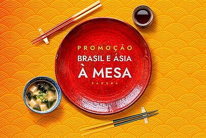 Sakura combina Brasil e Ásia para celebrar 85 anos