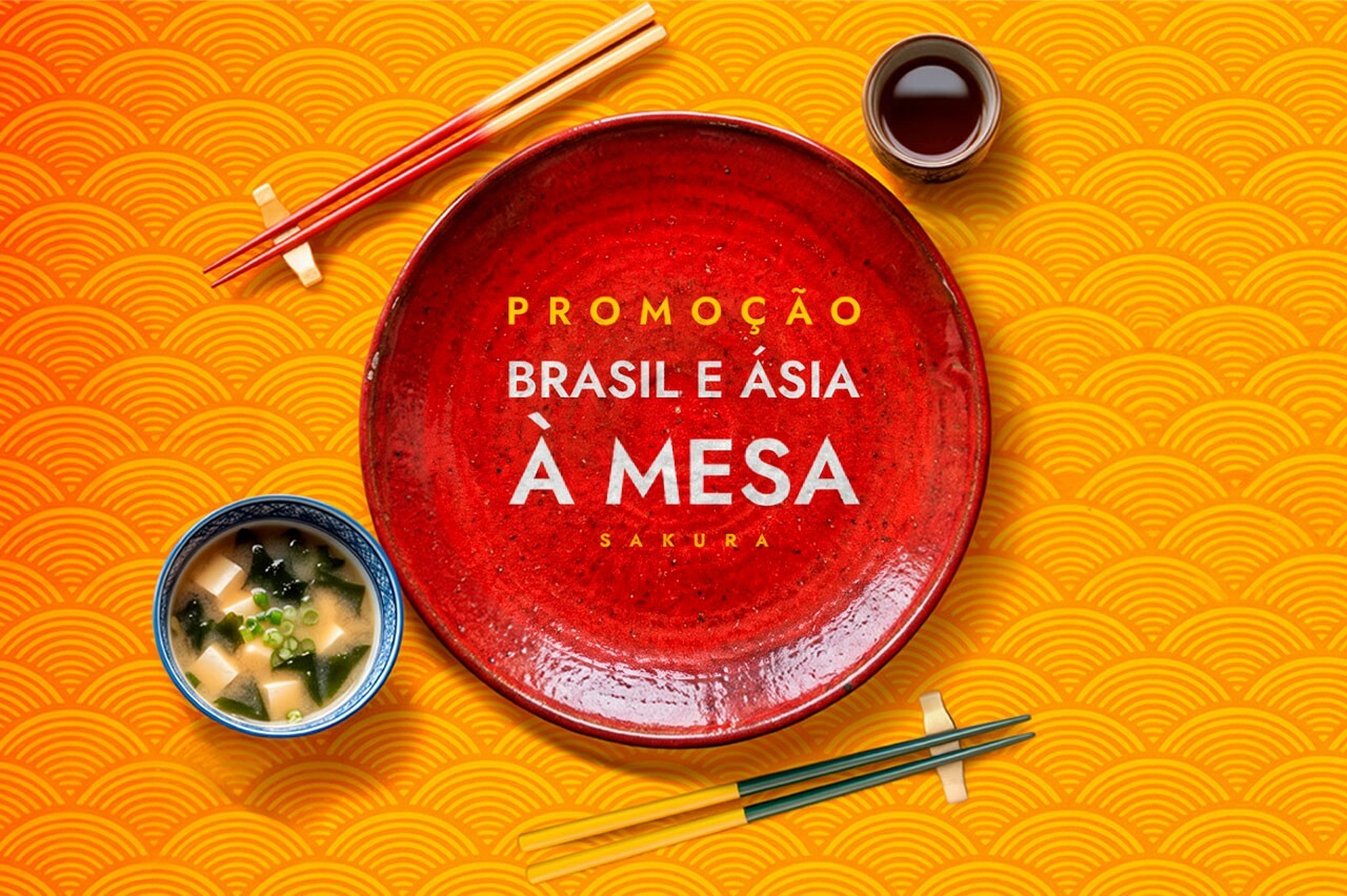 Sakura combina Brasil e Ásia para celebrar 85 anos