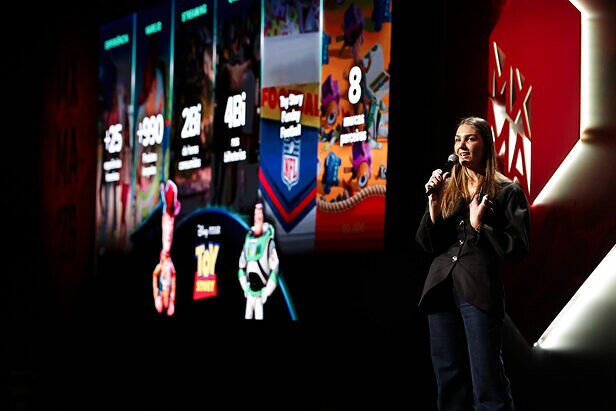 Apresentação da Disney no Maximidia 2026 (Créditos: Edu Lopes/Máquina da Foto)