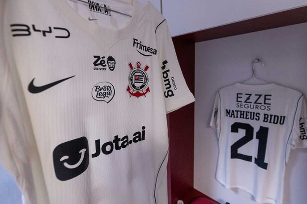 Corinthians substitui bet por empresa de IA no patrocínio master da Camisa (crédito: Divulgação)