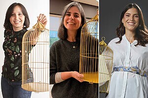 Fernanda Saboya (Heineken), Luiza Valente (DPZ) e Natália Calixto (Grupo Boticário) estreiam como indicadas ao Caboré (Crédito: Divulgação)