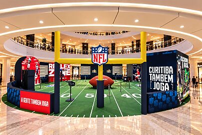 NFL amplia presença no Brasil com ativações em três capitais