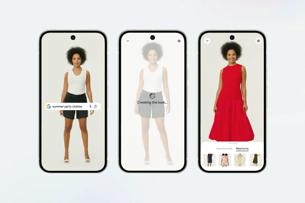 Google Shopping incorpora recurso de prova virtual de roupas (Crédito: Divulgação)