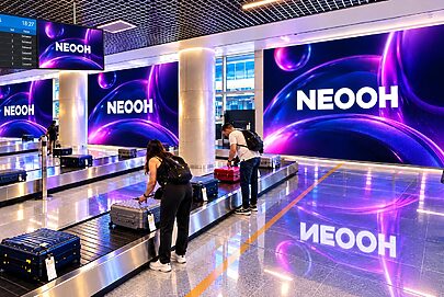 Neooh conquista novos lotes de publicidade no Santos Dumont