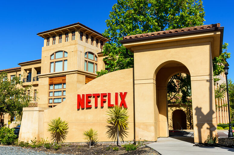 Sede da Netflix em Los Gatos, Califórnia: qual é a avaliação do mercado depois dos resultados? (Crédito: MichaelVi/Stock_Adobe)