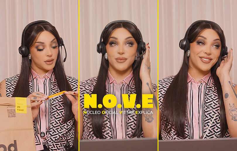 99Food usa álbum de Pabllo Vittar para falar sobre entrega (Créditos: Reprodução/Instagram)