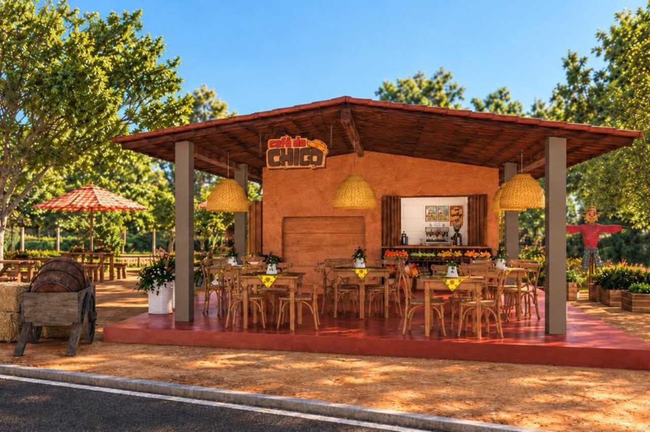 Chico Bento ganha café temático em parque de São Paulo