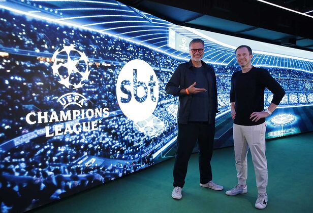 SBT garante quatro marcas para temporada 2026/27 da Champions (Crédito: Divulgação)