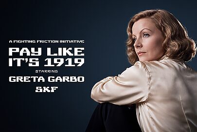 SKF recria Greta Garbo com inteligência artificial