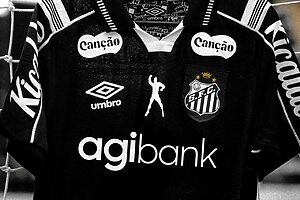 Santos terá Agibank ocupando cota máster da camisa (Crédito: Divulgação)
