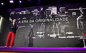 Catarina Papa, cofundadora da Rito e especialista em Foresight no Maximidia 2026 (Créditos: Edu Lopes/Máquina da Foto)