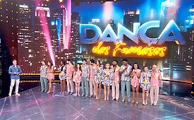 A temporada atual do Dança dos Famosos é a 23ª edição, exibida no programa Domingão com Huck, na TV Globo (Créditos: Reprodução/Globoplay)