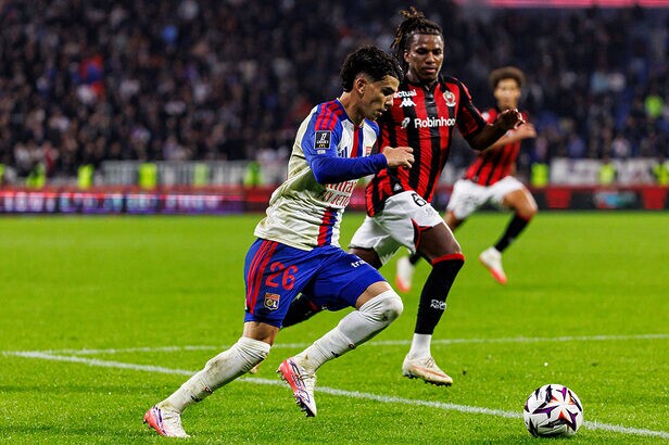 Jogo entre Olympique Lyonnais vs OGC Nice no Campeonato Francês (Ligue 1) (Crédito: Benjamin Faes/Eurasia Sport Images/Getty Images)