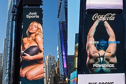Powerade reage a anúncios da Novig com Sydney Sweeney