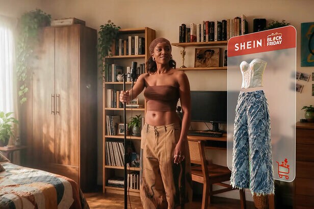 Iza é o rosto da Shein para a estratégia de 11.11 e Black Friday (Crédito: Reprodução/Youtube)